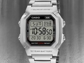 Het Casio W-800HD-1AV horloge (afbeelding) heeft een roestvrijstalen band. (Afbeeldingsbron: Casio, bewerkt)