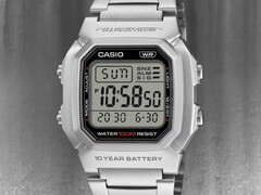 Het Casio W-800HD-1AV horloge (afbeelding) heeft een roestvrijstalen band. (Afbeeldingsbron: Casio, bewerkt)