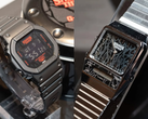 De Casio G-Shock x Stranger Things DW-5600 collab (links) en AQ-800 collab (rechts), afgebeeld. (Afbeeldingsbron: @geesgshock op Instagram)