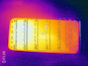 Heatmap voorzijde
