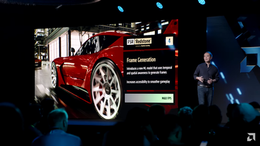 FSR Redstone brengt nieuwe ML verbeterde Framegeneratie. (Afbeeldingsbron: AMD)