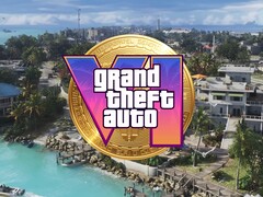 GTA 6 logo op meme munt