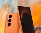 De Galaxy S26 zou verkrijgbaar kunnen zijn in een oranje kleur die lijkt op de iPhone 17 Pro. (Afbeelding bron: Android Headlines, Unsplash, bewerkt)