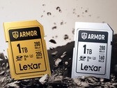 De Lexar Armor-serie SDXC-kaarten is gemaakt van roestvrij staal voor sterke bestendigheid tegen vallen, schokken, stof en water. (Afbeeldingsbron: Lexar)