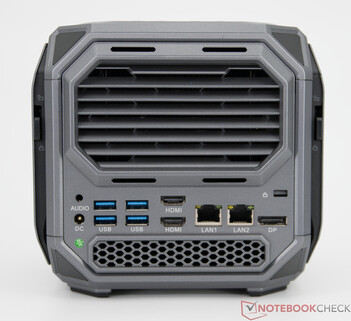 Acemagic M1A Pro+ - Aansluitingen op het achterpaneel