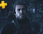 Chris Redfield in Resident Evil Village. (Afbeelding bron: Sony en Capcom - bewerkt) 