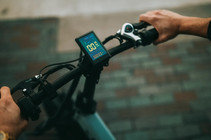 De PVY Z20 PLUS e-bike heeft een kleuren-LCD. (Beeldbron: PVY ebike)