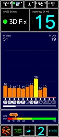 GPS-test: binnenshuis