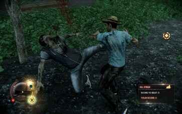 Afgebeeld: Een gameplay screenshot van Sleeping Dogs.
