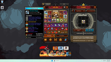 Afbeelding: Een screenshot van de gameplay van TBH: Task Bar Hero.