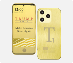 De Trump T1 smartphone is officieel aangekondigd (bron: Trump Mobile)