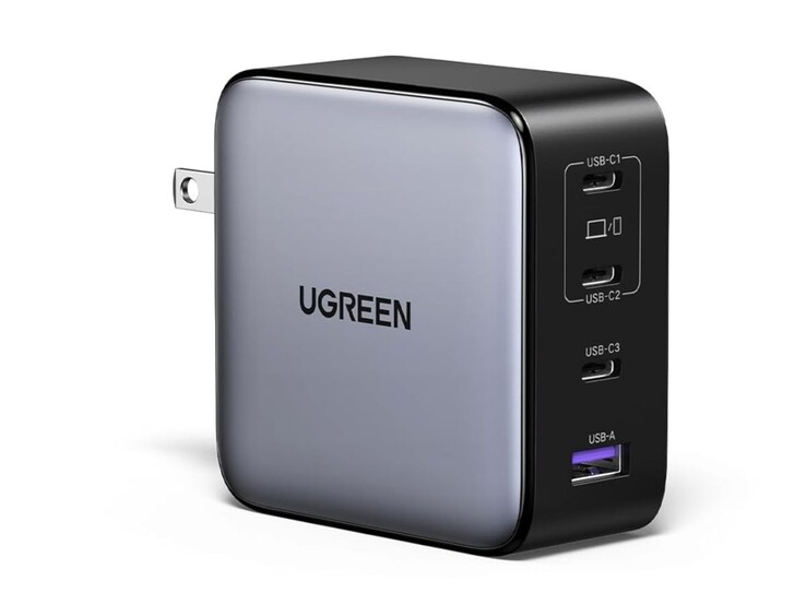 De Ugreen 200W Laptop-oplader met 4 poorten
