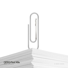 De Find X8s wordt aangeprezen als onmogelijk dun, ondanks zijn krachtige chipset en grote batterijcapaciteit. (Afbeeldingsbron: Oppo)
