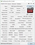 GPU-Z: Radeon RX Vega 8