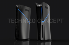 De PS5 Pro zou een RDNA 3.5 GPU met 60 CU's kunnen hebben. (Afbeelding Bron: Technizo Concept op YouTube)