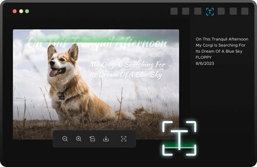 Tekstherkenning wordt geadverteerd