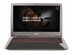 Onder de loep: Asus ROG G701VIK. Testtoestel voorzien door Asus Germany.