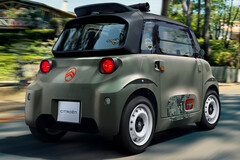 De elektrische tweezitter Citroen Ami Outdoor mag in sommige landen vanaf 15 jaar worden bestuurd