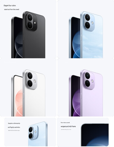 Opvallende ontwerpkenmerken en kleuropties van de Redmi Note 17 Pro (automatisch vertaald)