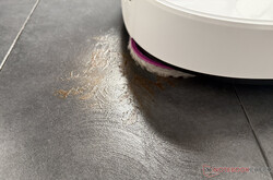 Eureka J15 Max Ultra in de veegtest