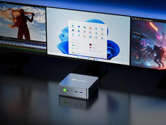 De NucBox M6 Ultra begint bij $259,99. Afgebeeld: een promofoto van de mini PC. (Afbeeldingsbron: GMK)
