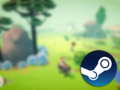 Gaucho and the Grassland heeft ook een demo beschikbaar op Steam, als u het spel wilt uitproberen voordat u het koopt. Afgebeeld - Een vage screenshot van de dev build van het spel, met het Steam-logo erbovenop (bron: Steam - Bewerkt)