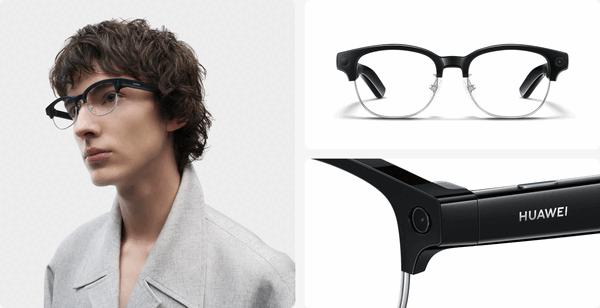 De Huawei AI-bril heeft een 12MP groothoekcamera met EIS.