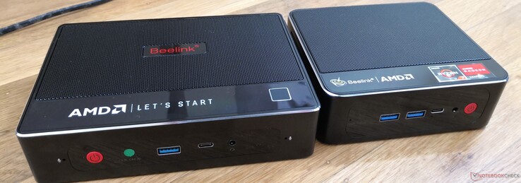 Links: Beelink GTR5, rechts: Beelink SER3 Links: Beelink GTR5, rechts: Beelink SER3