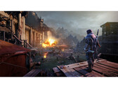 Een screenshot van Middle-earth: Shadow of Mordor waarop een weids landschap te zien is. (Afbeelding Bron: Steam)