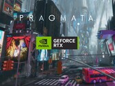 Pragmata banner met Nvidia GPU logo wordt getoond