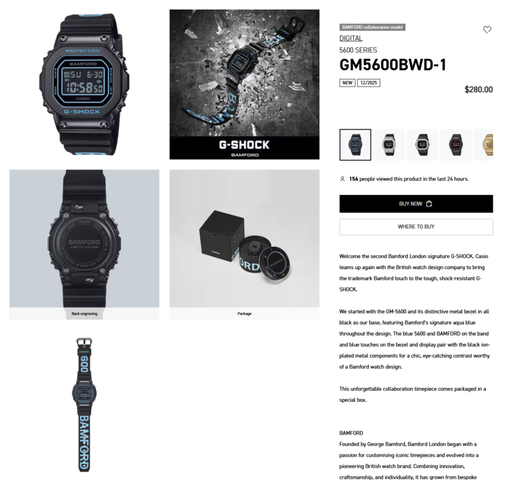 (Afbeeldingsbron: Casio)