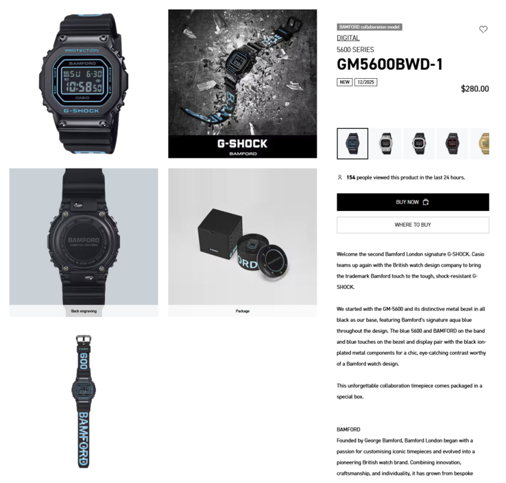 (Afbeeldingsbron: Casio)