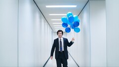 Severance is ook een scherpe parodie op de kantoorcultuur onder het laattijdige kapitalisme. (Beeldbron: Apple TV+)