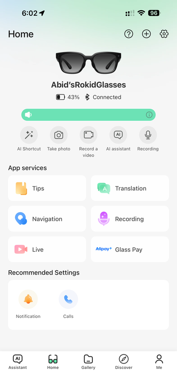 Toegankelijkheidsfuncties in de app