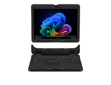 Panasonic Toughbook FZ-34, met zijn afneembare toetsenbord