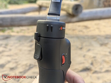 Achterste trekker en linker draaiknop