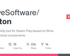 De Proton Experimental Update van 7 februari 2024 breidt spelondersteuning onder Linux en het Steam Deck uit (Afbeelding: GitHub).