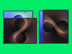 Galaxy Z Fold 8-serie renders.