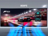 De monitor heeft een verversingssnelheid van 800 Hz. (Afbeeldingsbron: HKC)