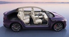Huawei's Model Y Juniper concurrent schittert alleen met design (Beeldbron: Luxeed)