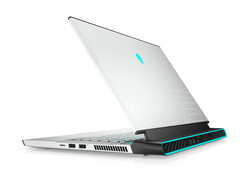 De Alienware m15 R4 met RTX 3080, geleverd door Dell