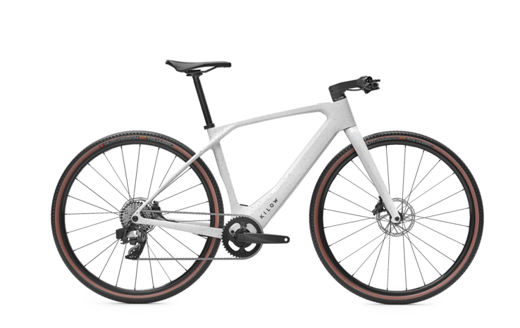 De Kilow Gravel e-bike weegt 11,6 kg (~25,6 lbs). (Afbeelding bron: Kilow)