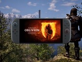 Oblivion Remastered Switch 2-poort weergegeven op handheld