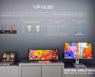 Draagbare, driemaal opvouwbare 16-tot-28-inch IJP OLED-monitor
