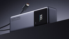 Xiaomi 165W powerbank heeft een aparte USB-C poort naast de ingebouwde kabel (Afbeelding bron: Xiaomi)