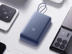 De Xiaomi 20000mAh 33W powerbank met ingebouwde USB-C kabel is te koop in China. (Afbeeldingsbron: Xiaomi)