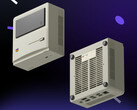 De AYANEO AM01 heeft zijn ontwerp te danken aan vintage Apple Macintosh desktops. (Afbeeldingsbron: AYANEO)