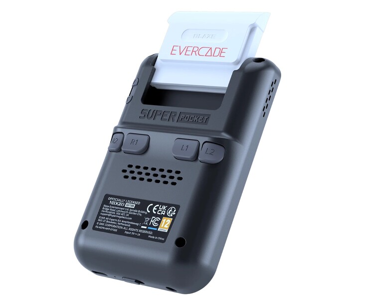 De Super Pocket NeoGeo ondersteunt cartridges (Afbeelding bron: HyperMegaTech)