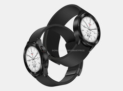 Het ontwerp van de Galaxy Watch4 Classic zal naar verwachting terugkeren met de Galaxy Watch6-serie. (Afbeeldingsbron: @OnLeaks &amp;amp; MySmartPrice)