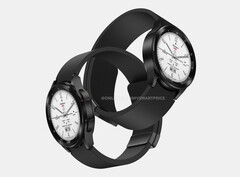 Het ontwerp van de Galaxy Watch4 Classic zal naar verwachting terugkeren met de Galaxy Watch6-serie. (Afbeeldingsbron: @OnLeaks & MySmartPrice)